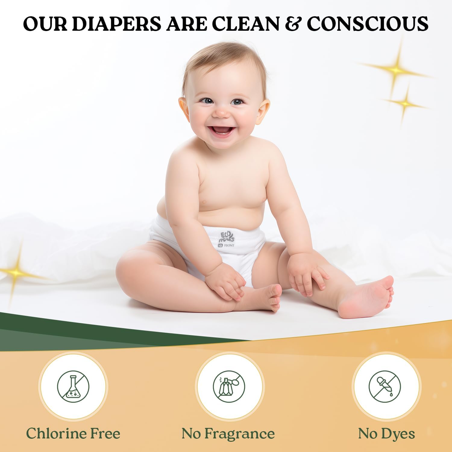 EcoHugs Bamboo Diapers Sample Packs