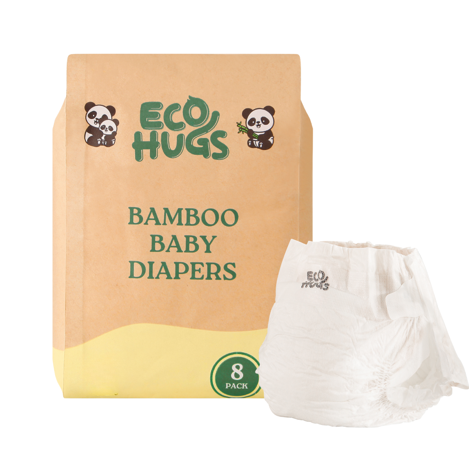 Buy EcoHugs Bamboo Diapers Sample Packs